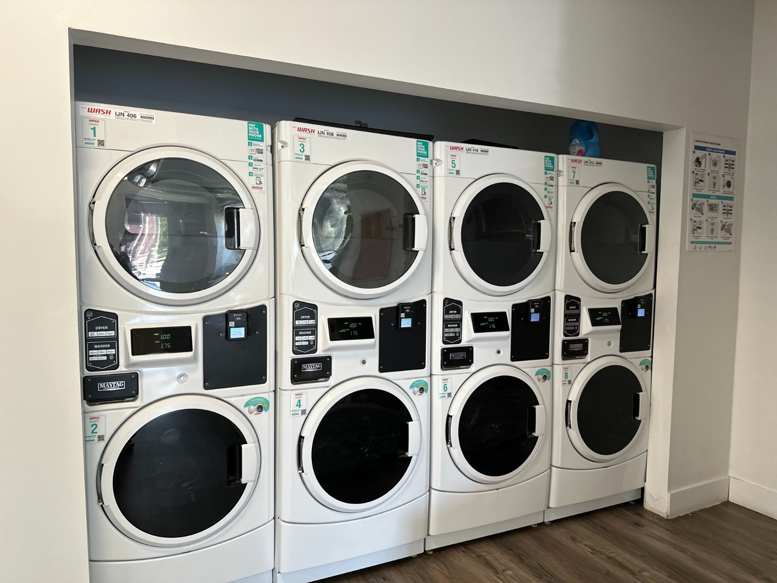 Onsite laundry at Heritage 2831