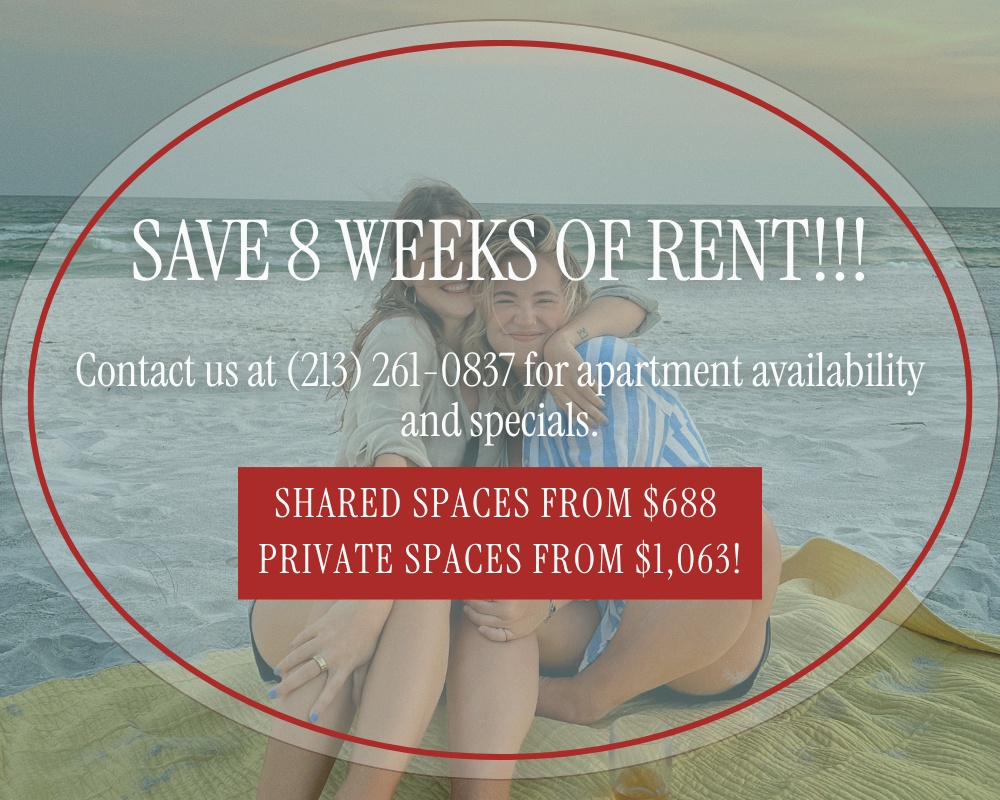 8 Weeks Free Rent Popup